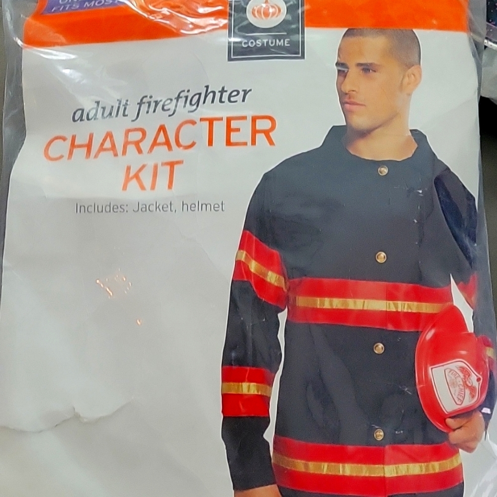New Adult  Fireman  Firefighter  coat Jacket unisex